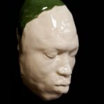 Aziz, blanc et vert, 2018 Baptiste Laurent